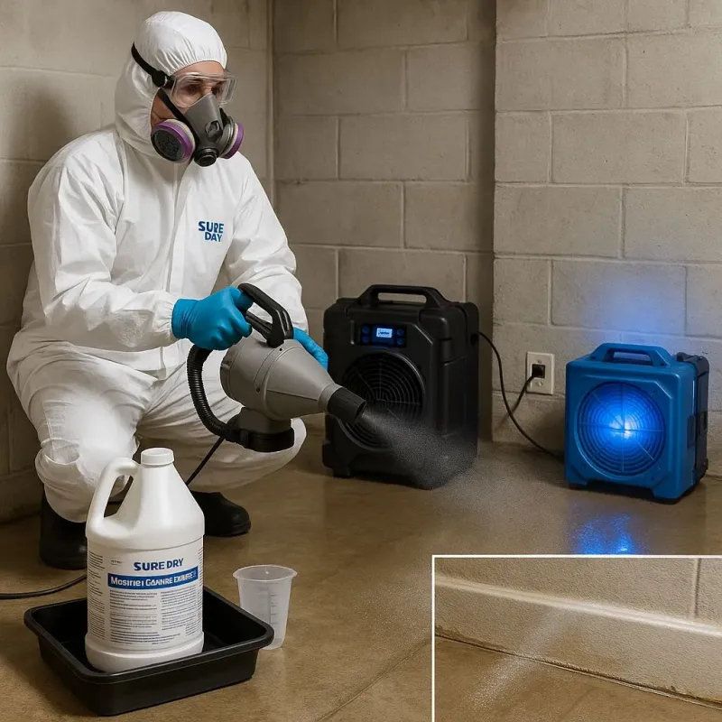 Sanitization and Odor Removal process in Dickey County, ND